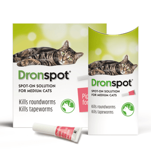 Dronspot Spot On Wormer for Cats