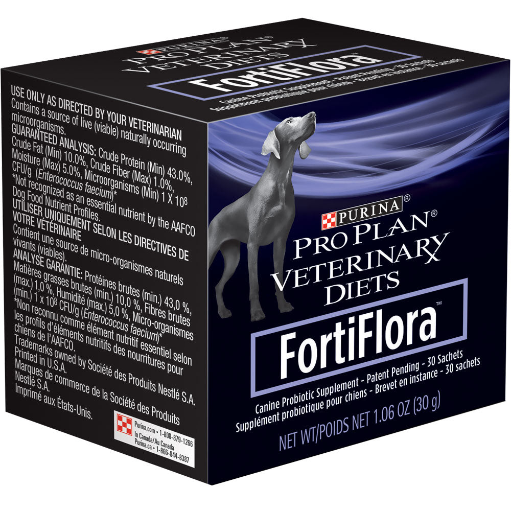 Purina Pro Plan FortiFlora for Dogs 1 g x 30 sachets - Pet Health Direct