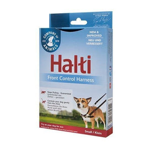 HALTI Black & Red Front Control Dog Harness - Pet Health Direct