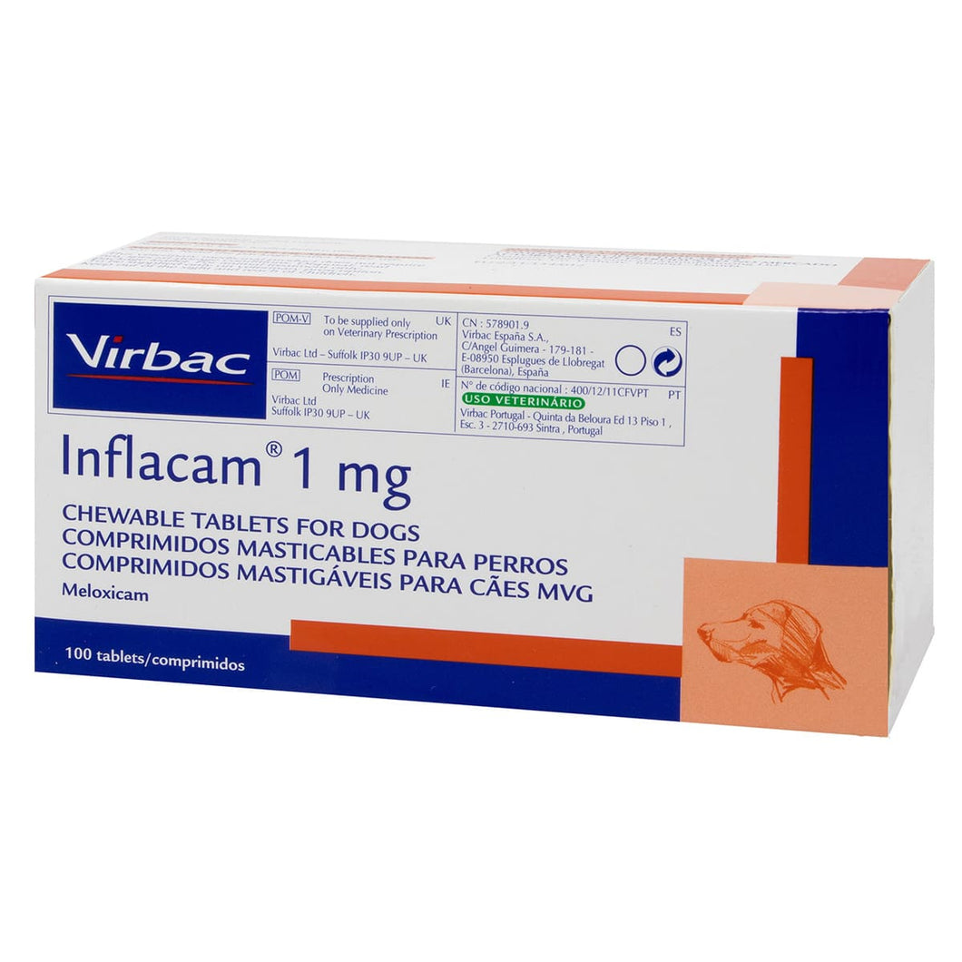 Inflacam Chewable Tablets for Dogs - Pet Health Direct