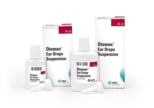 Otomax Ear Drops for Dogs - Pet Health Direct
