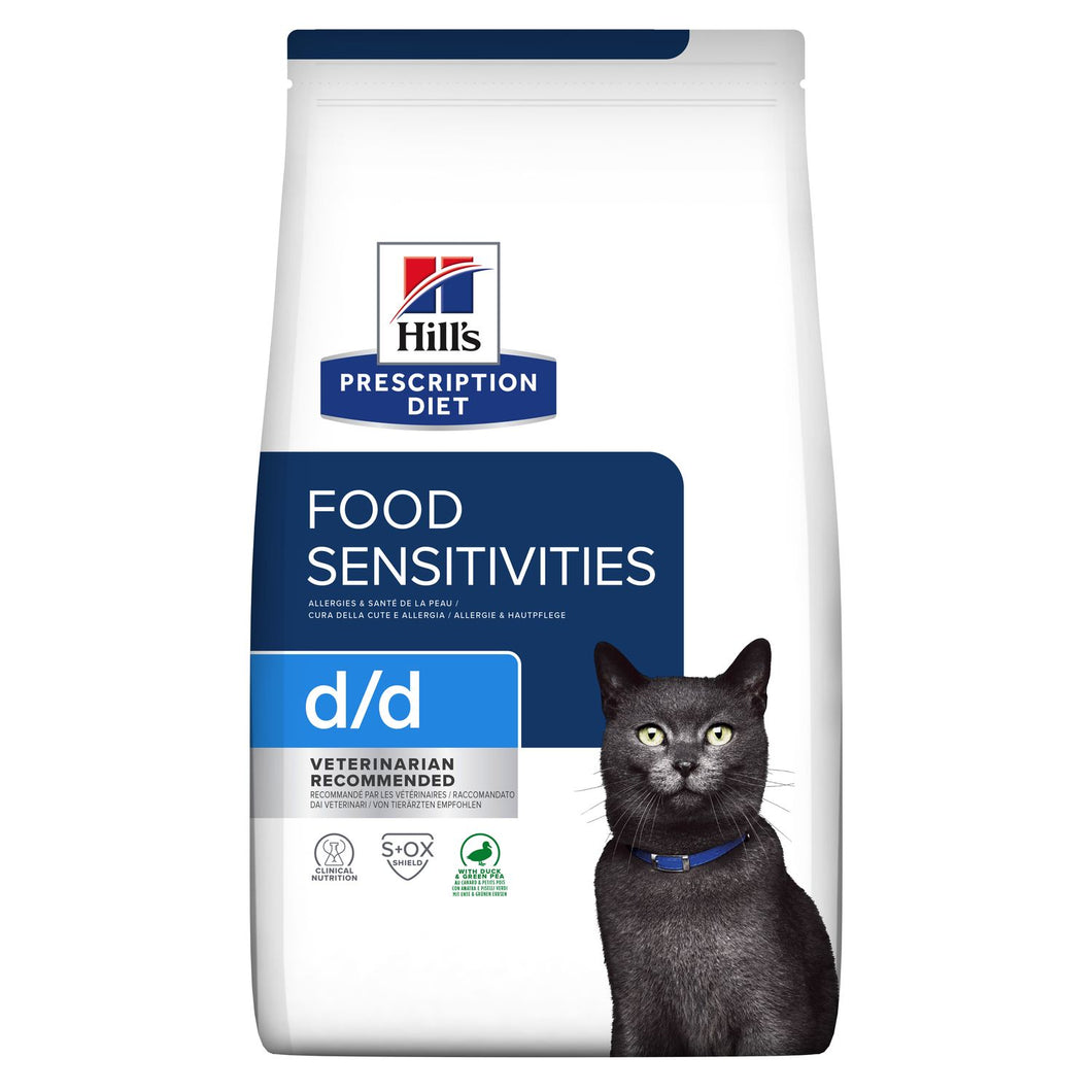 Hill's PRESCRIPTION DIET d/d Cat Food 1.5 kg bag - Pet Health Direct
