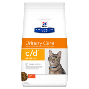 Hill's Prescription Diet c/d Multicare Urinary Care Cat Food Wet and Dry - Pet Health Direct