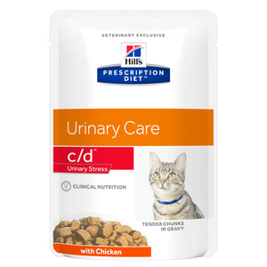 Hill's Prescription Diet c/d Urinary Stress Urinary Care Cat Food - Pet Health Direct