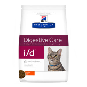 Hill's Prescription Diet i/d Digestive Care Cat Food Dry and Moist - Pet Health Direct
