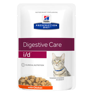 Hill's Prescription Diet i/d Digestive Care Cat Food Dry and Moist