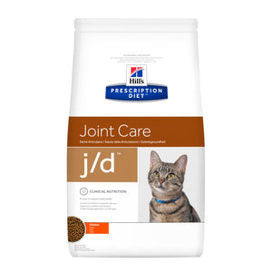 Hill's Prescription Diet j/d Joint Care Chicken Dry Cat Food - Pet Health Direct