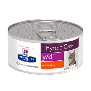 Hill's Prescription Diet y/d Thyroid Care with Cat Food - Pet Health Direct