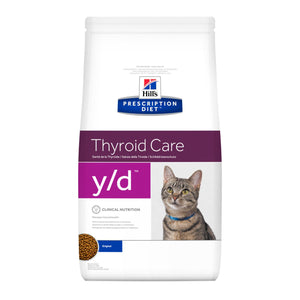 Hill's Prescription Diet y/d Thyroid Care with Cat Food - Pet Health Direct