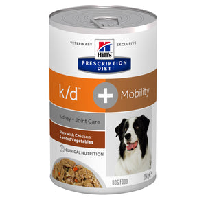 Hill's Prescription Diet k/d + Mobility, Kidney + Joint Care Original Dog Food - Pet Health Direct