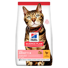 Load image into Gallery viewer, HILL&#39;S SCIENCE PLAN Light Adult Cat Food - Pet Health Direct
