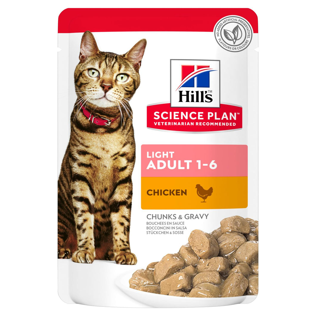 HILL'S SCIENCE PLAN Light Adult Cat Food - Pet Health Direct