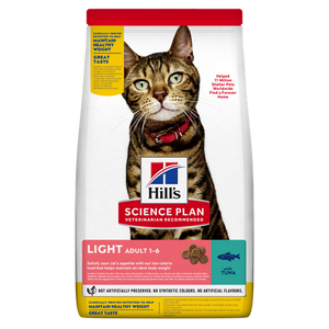 HILL'S SCIENCE PLAN Light Adult Cat Food - Pet Health Direct