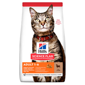 Hill's Science Plan Adult Lamb & Rice Cat Food - Pet Health Direct