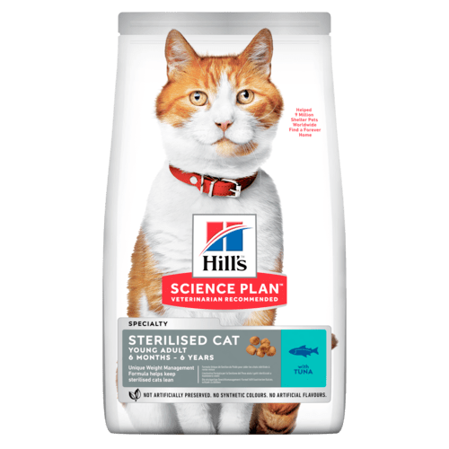 Hill's Science Plan Young Adult Sterilised Cat Food - Pet Health Direct